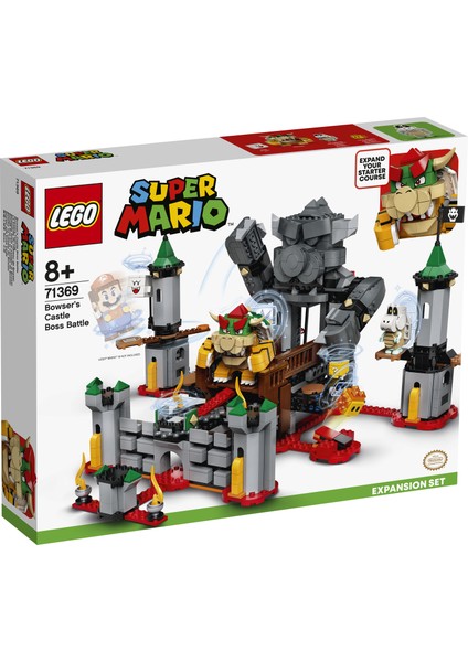 ® Super Mario# Bowser Kalesi Final Savaşı Ek Macera Seti 71369 Yapım Seti modelleri