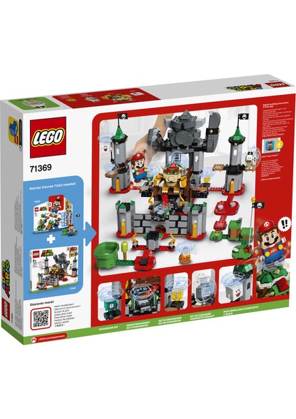 ® Super Mario# Bowser Kalesi Final Savaşı Ek Macera Seti 71369 Yapım Seti fırsatları