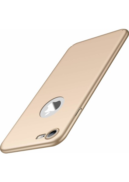 Apple iPhone 6S Plus Kılıf Ultra İnce Renkli Silikon Kapak Rose Gold