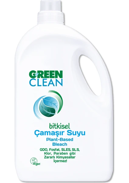 U Green Clean Bitkisel Çamaşır Suyu 2750 ml