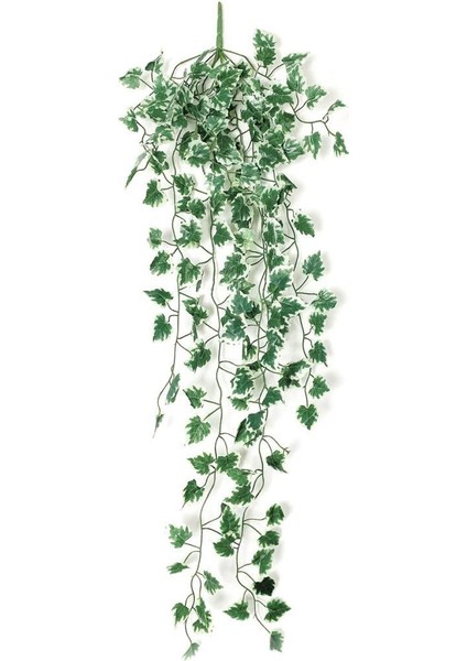 Yapay Sarmaşık 9 Dal Yeşil Beyaz Hedera Yapay Çiçek