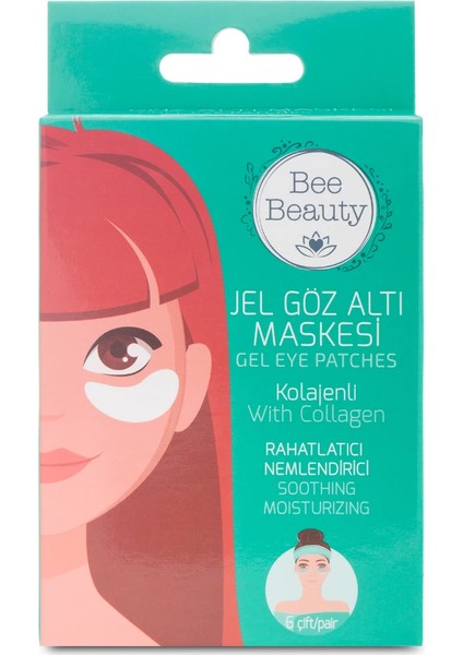 Jel Göz Altı Maskesi Kolajenli