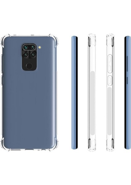 Xiaomi Redmi Note 9 Kılıf AntiShock Ultra Koruma Sert Kapak Şeffaf fiyatları