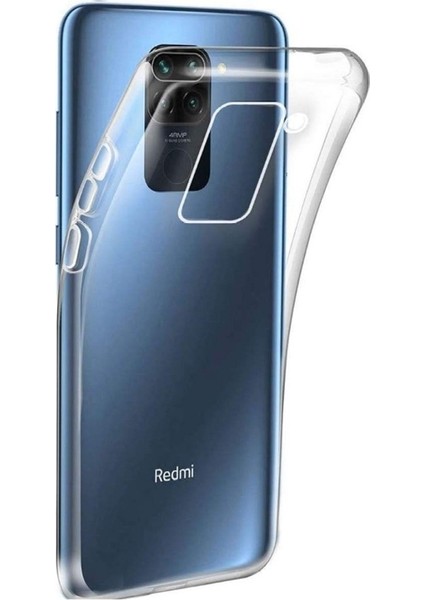 Xiaomi Redmi Note 9 Kılıf Süper Silikon Yumuşak Arka Koruma Şeffaf