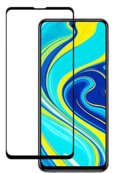 Xiaomi Redmi Note 9s Full Kapatan Fiber Nano Ekran Koruma Siyah