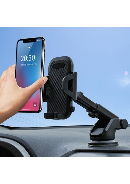 2in1 Torpido Üstü Teleskopik ve Ya Havalandırma Araç Telefon Tutucu AL-32143