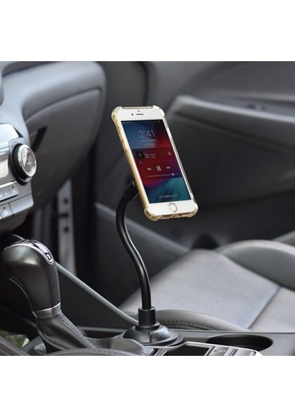 Güçlü Mıkantıslı Araç Bardak Yeri Telefon Tutucu+Airvent AL-32119