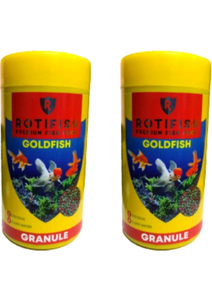 Goldfish Japon Balığı Yemi 100 ml/40 gr x 2 Adet