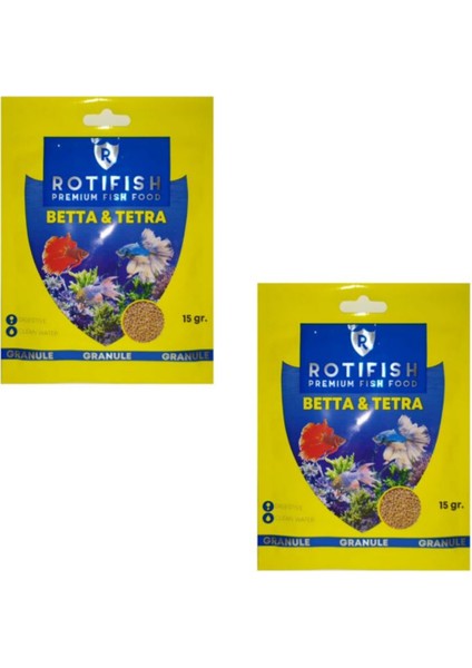 Betta Tetra Balık Yemi 15 gr x 2 Adet
