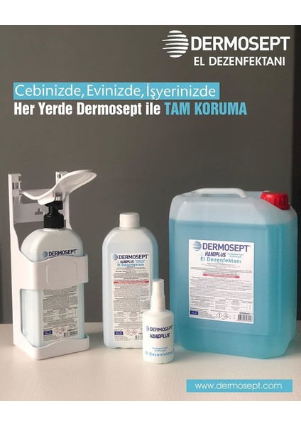 Dermosept Handplus El Dezenfektanı 5000 ml