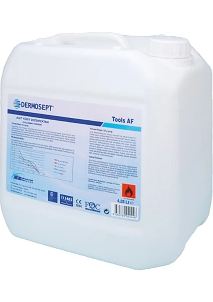 Dermosept Alet ve Yüzey Dezenfektanı Tools Af 4250 ml