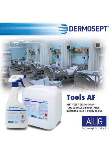 Tools Af Alet Yüzey Dezenfektani 1000 ml