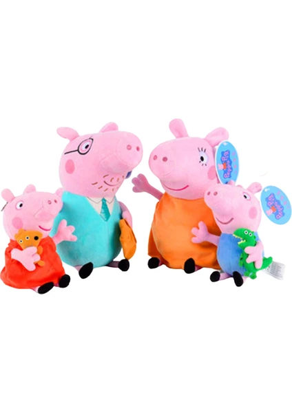 Peppa Pig Ailesi Peluş Oyuncak