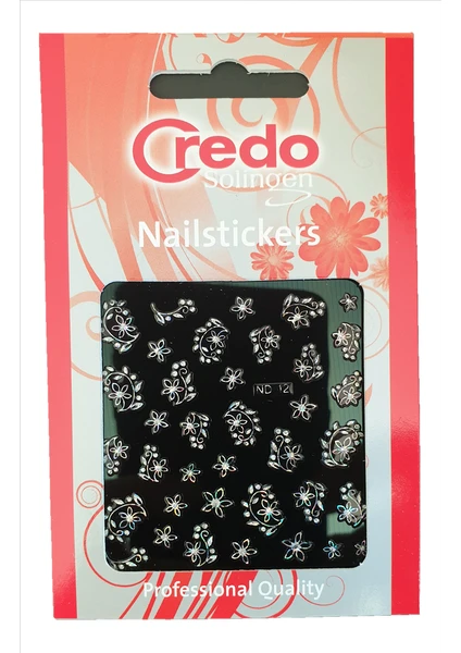 Credo Solingen  Nail Sticker 3D Tırnak Sticker Süsü Nd-12