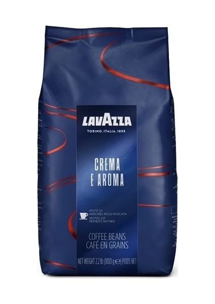 Espresso Crema E Aroma Çekirdek Kahve 1 kg 6'lı Koli