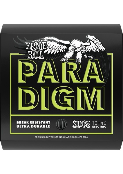 2021 Regular Slinky Paradigm Electric Guitar Strings Elektro Gitar Teli 010