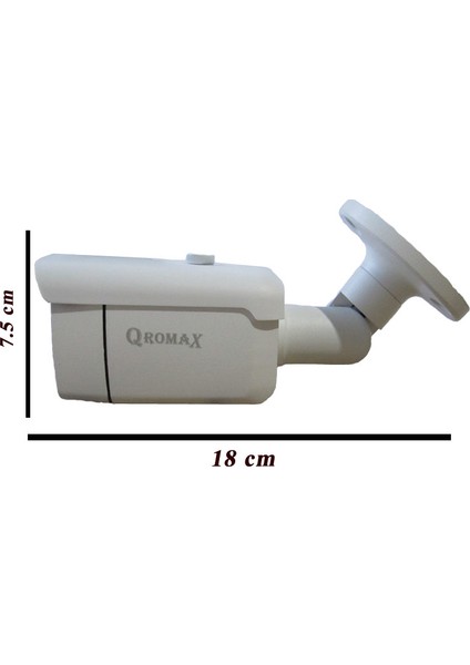 Pro 6224 5 Megapiksel Sony Lens 1080P Aptina Sensör Metal Kasa Güvenlik Kamerası fiyatları
