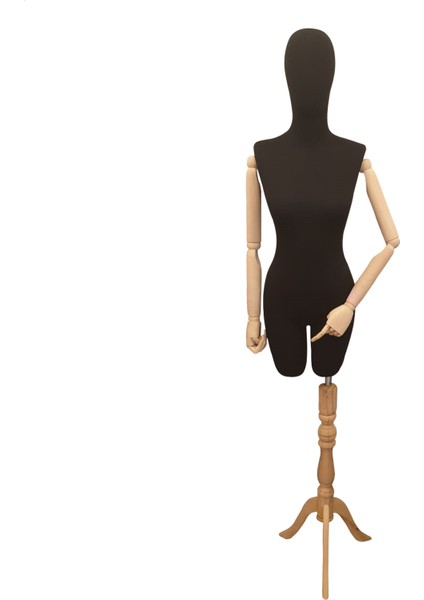 Ahşap Kollu Pantalon Giyebilen Terzi Mankenleri