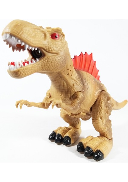 Yürüyen Sesli Işıklı Ağzından Buhar Çıkartan Dinozor 30 cm