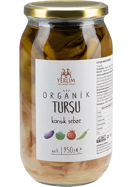 Karışık Sebze Turşusu 900 gr