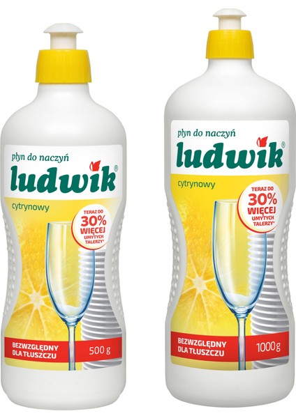 Limon Özlü Sıvı Bulaşık Deterjanı 1000 ml + 500ML