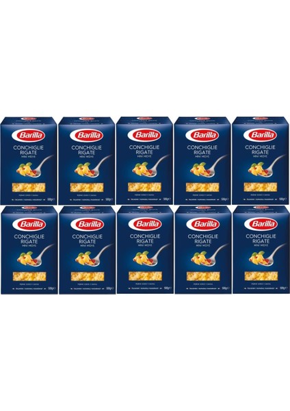 Mini Midye Makarna 500 gr x 10'lu