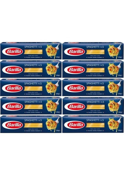 Spagetti Makarna 500 gr x 10'lu