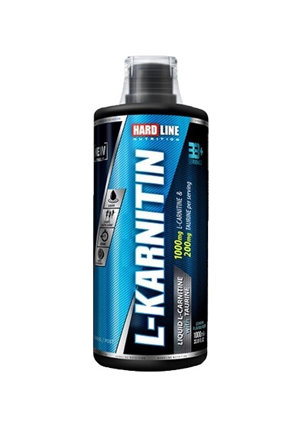 Hardline L-Carnitine Sıvı 1000 ml Limon Aromalı