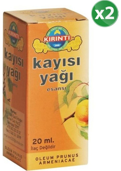 Kayısı Yağı 20 cc 2'li