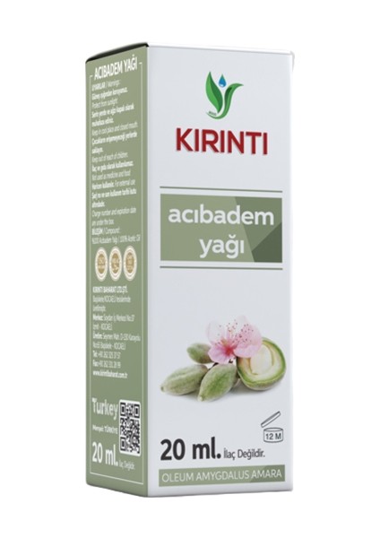 Acı Badem Yağı 20 cc 2'li