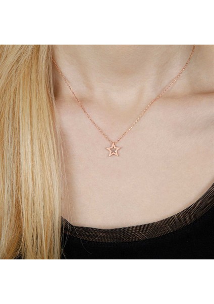 Yıldız Tasarım Gümüş Kadın Kolye