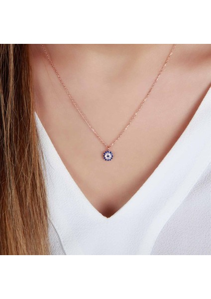 Nazarlı Tasarım Gümüş Kadın Kolye fiyatları