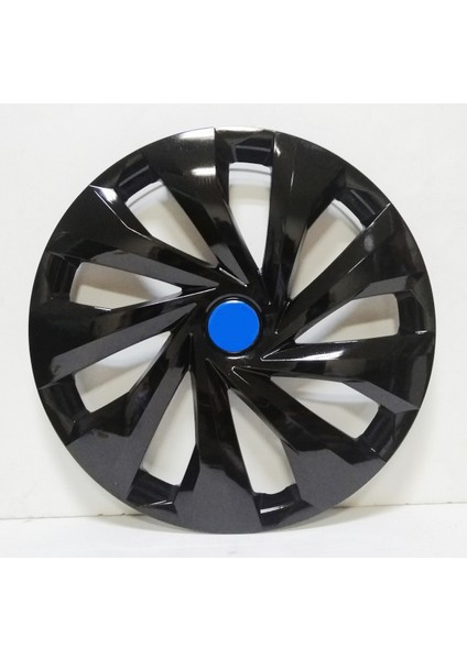 Ford 15 Inç Piano Black Jant Kapağı 4 Adet + Amblem