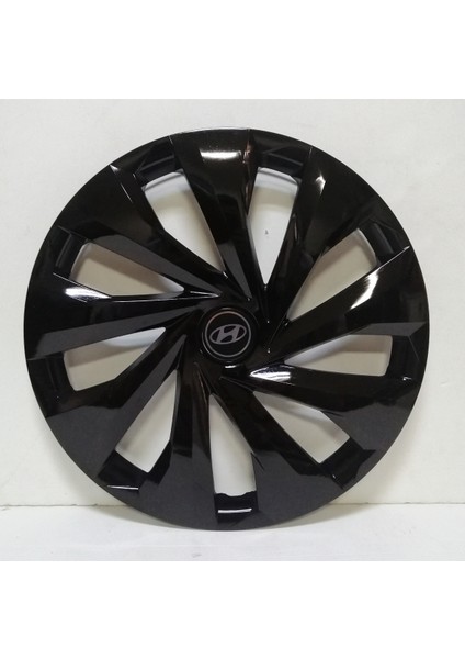 Hyundai 15 Inç Piano Black Jant Kapağı 4 Adet + Amblem