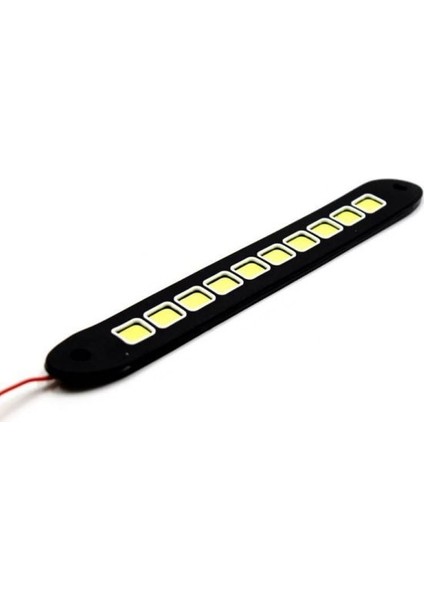 Led Lamba Gündüz 12V Sıralı Cob Elastik Beyaz