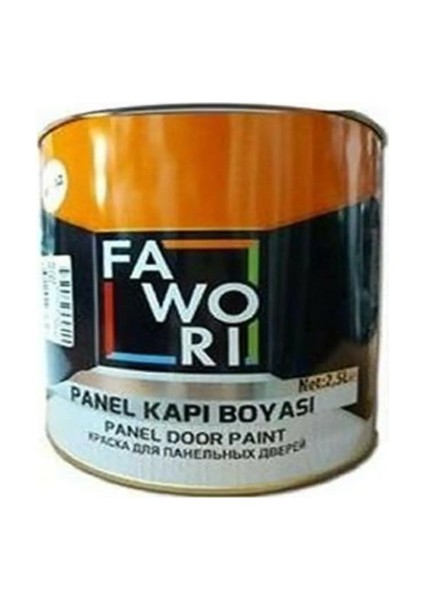 Panel Amerikan Kapı Boyası Beyaz 2,5L