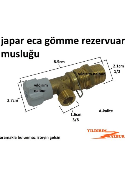 Gömme Rezervuar Musluk Doldurma Musluğu Eca fiyatları