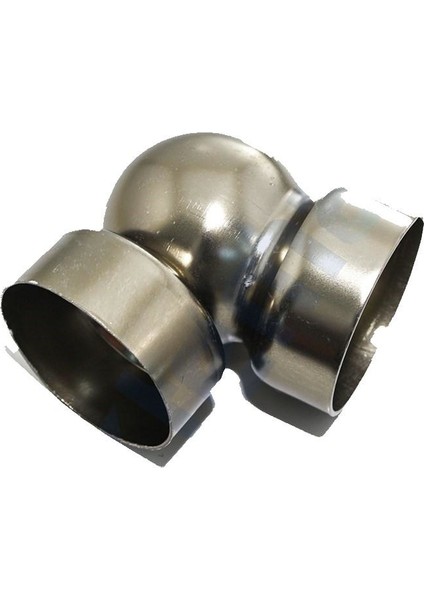 Küre Topuz Dirsek Bronz 16Mm 5'Li