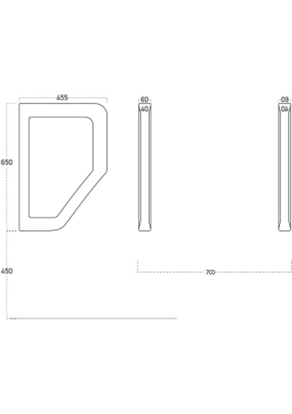 Loop 45 Cm Pisuvar Ara Bölme Kırmızı