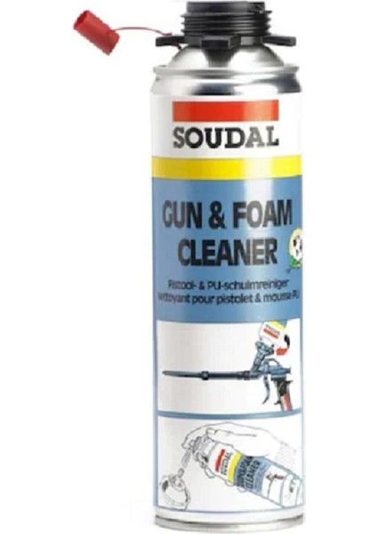 Gun Foam Cleaner Köpük Temizleyici 500Ml - Şeffaf
