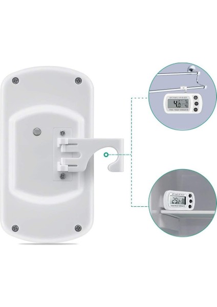 Weather Forecast Wf Buzdolabı Askılı Büyük Rakam Termometre Sıcaklık Ölçer Thr341B