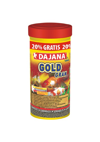 Gold Gran Granül Japon Balık Yemi 250 Ml + 50 Ml Promosyon 132 Gr