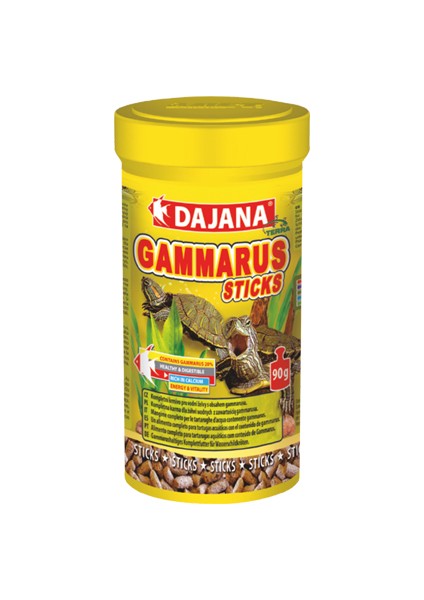 Gammarus Sticks Kaplumbağa Yemi 100 Ml 36 Gr