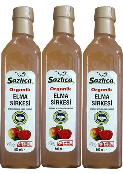 Elma Sirkesi 3'lü 500 ml