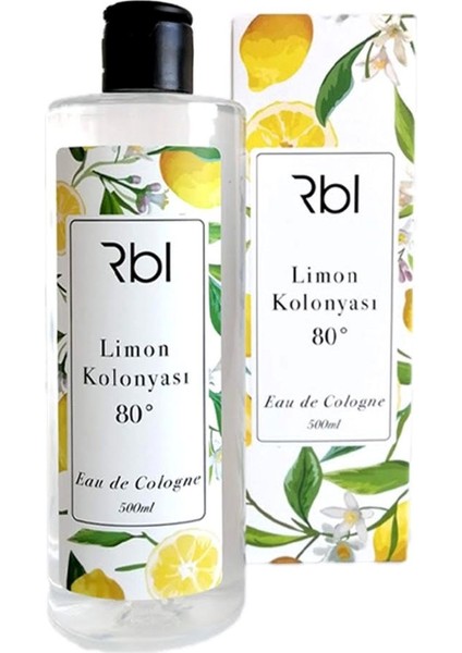 Limon Kolonyası 80 Eau De Cologne 500 ml