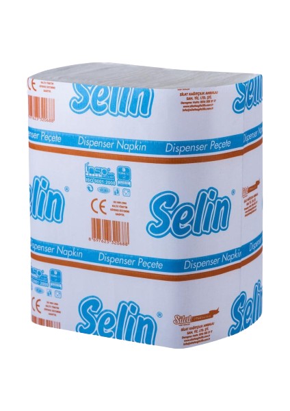 PEÇETE DİSPENSER PEÇETE SELİN 1 KOLİ KOLİ İÇİ 18 ADET