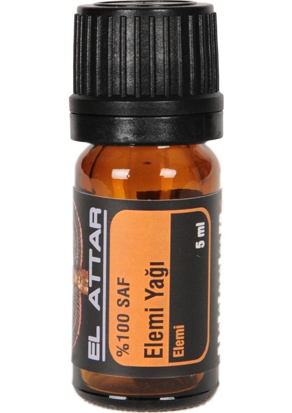 El Attar Elemi Yağı 5 mL (Esansiyel Uçucu - Parfüm Yapımı İçinde Uygundur)