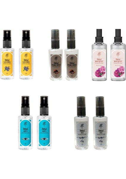 50 ml Sprey Kolonya Paketi 10'lu