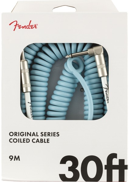 Original Series Coil Cable Daphne Blue Spiral Enstrüman Kablosu 9m