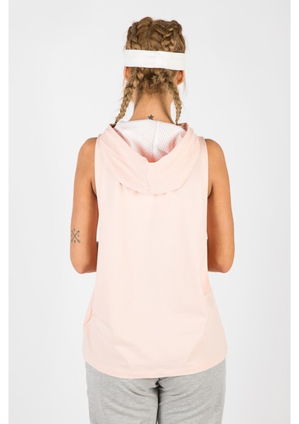 Regular Kadın Kapşonlu Kolsuz Mercan Atlet 17503 fırsatları